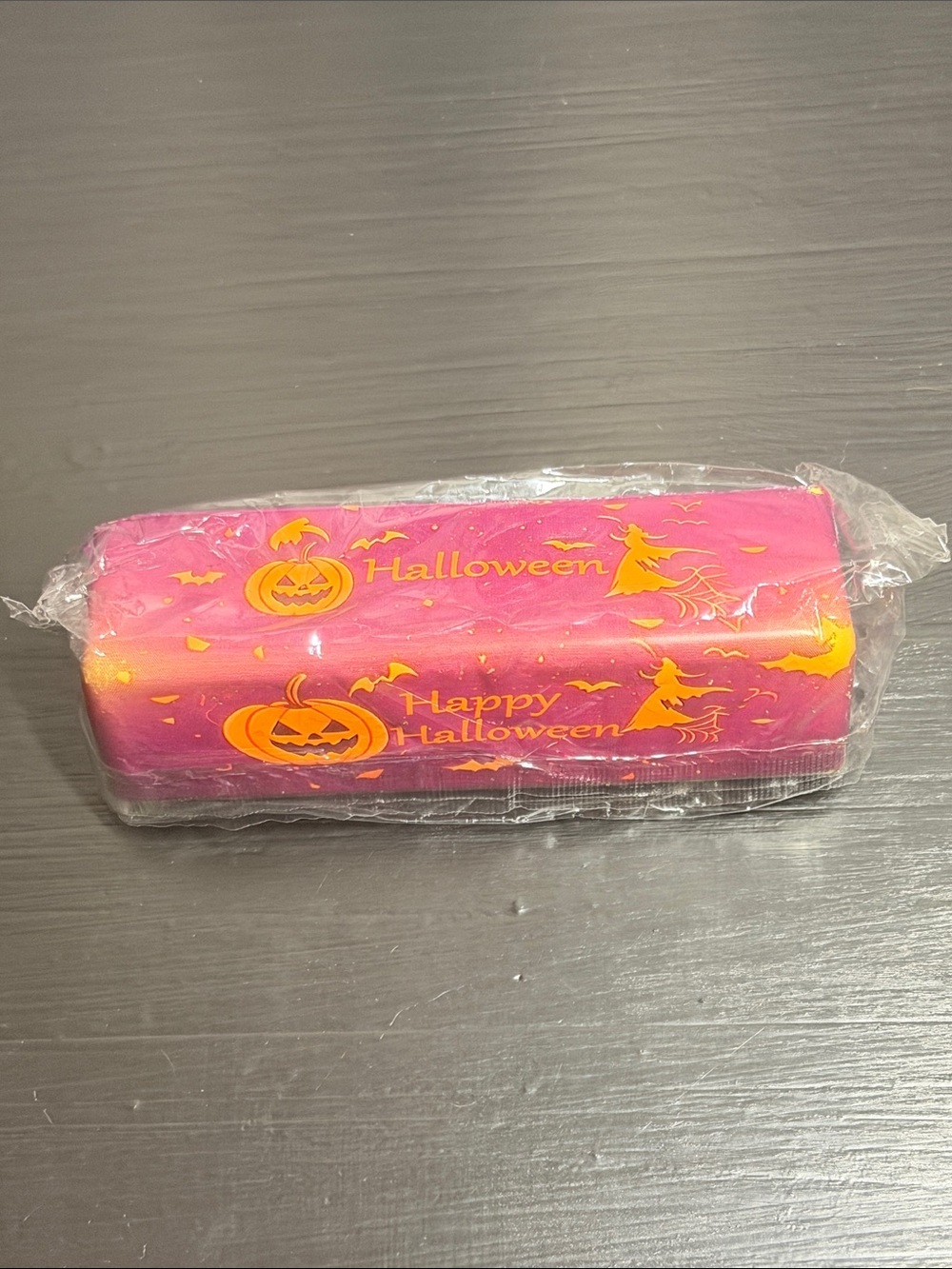 Limited edition, Happy Halloween butter, squishy in purple and orange